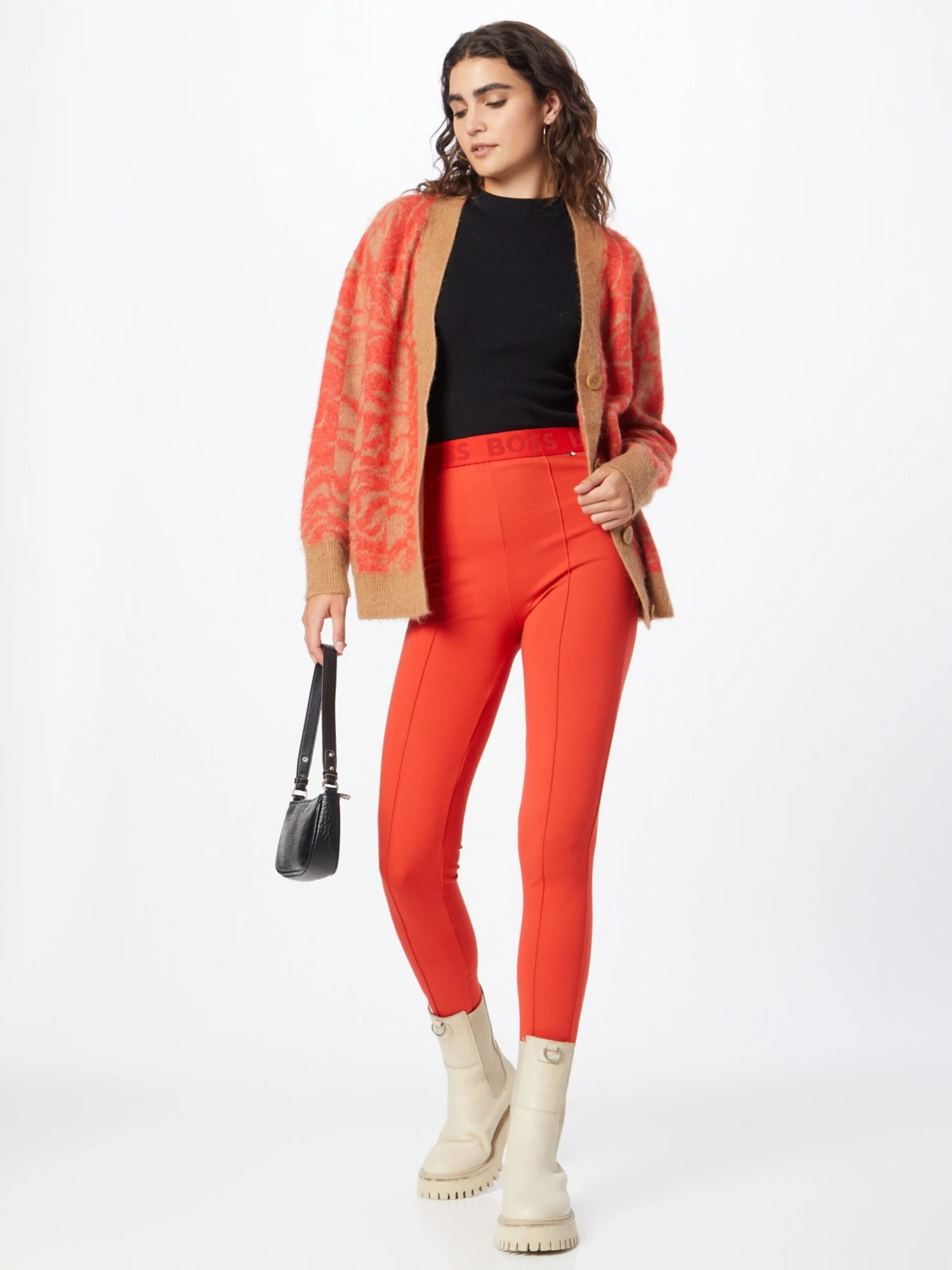 Hugo Vesten Gebreid Vest Sameedia Dames Lichtbruin 7 Hugo Vesten Gebreid Vest Sameedia Dames Lichtbruin - Afbeelding 5