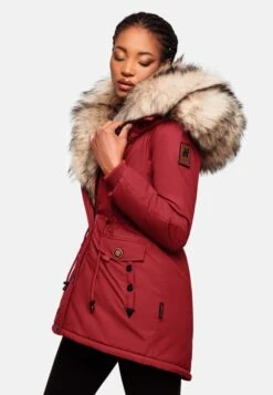 Navahoo Parkas Winterparka Sweety Dames Rood -Winterkledingwinkel Voor Dames 8e0c8084ac7d0002472bc5baeef434af