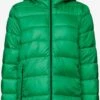 ESPRIT Gewatteerde Jassen Winterjas Dames Groen -Winterkledingwinkel Voor Dames 8ee0c7cb7e221580df4018631e886198