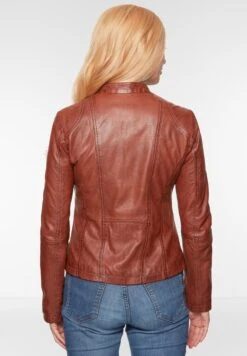 Leren Jassen Tussenjas Dames Roestbruin 12 Leren Jassen Tussenjas Dames Roestbruin -Winterkledingwinkel Voor Dames 8f10c7257ceaad1cf21c67df05fd79bd