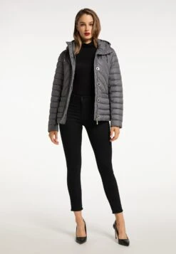 Faina Winterjassen Winterjas Dames Donkergrijs -Winterkledingwinkel Voor Dames 91a192e6326e71498d6052b6e359b320