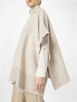 Ponchos & Kimonos Cape Dames Camel -Winterkledingwinkel Voor Dames 91e4a18f195cf1d3c46887178eb68e63