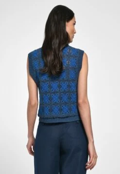 Truien Zonder Mouwen Trui Dames Blauw -Winterkledingwinkel Voor Dames 94ccee1b9722ab1e58587dfa970fa306