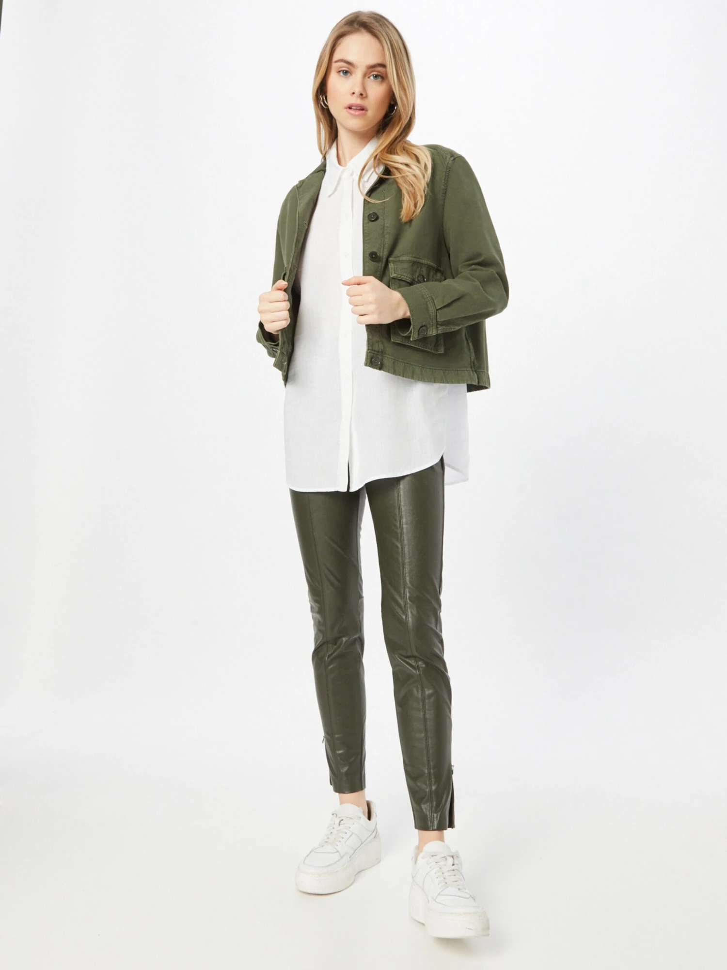 DRYKORN Spijkerjasjes Tussenjas Aake Dames Wit 8 DRYKORN Spijkerjasjes Tussenjas Aake Dames Wit - Afbeelding 6