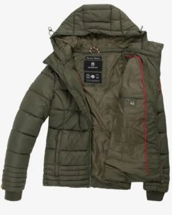 Marikoo Winterjassen Winterjas Sole Dames Groen / Kaki -Winterkledingwinkel Voor Dames 952cd00cd567b44e9a94e2ce866eb1e4