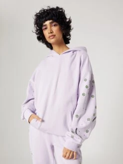 Hoodies Trui Pine Dames Mintgroen / Lila -Winterkledingwinkel Voor Dames 95835cb7714c44b59b2a9c95531c612d