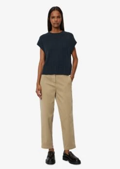 Marc O'Polo Truien Zonder Mouwen Trui Dames Navy -Winterkledingwinkel Voor Dames 964a7fc8203cd0e76192e17a62bdb828