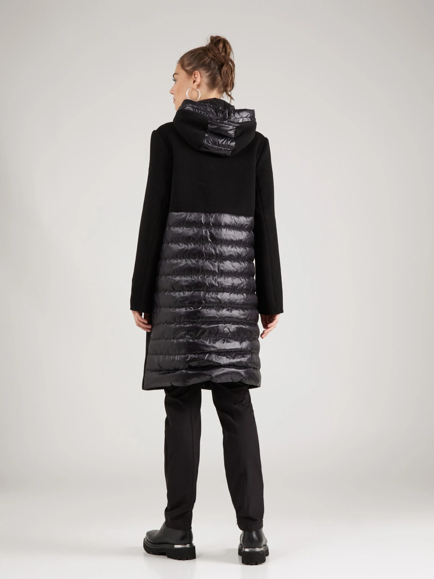 Bogner Wollen Mantels Tussenmantel ISY Dames Zwart 6 Bogner Wollen Mantels Tussenmantel ISY Dames Zwart - Afbeelding 4