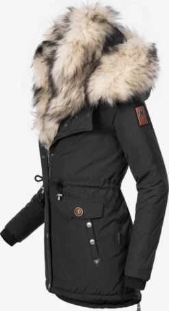 Navahoo Parkas Winterparka Sweety Dames Zwart -Winterkledingwinkel Voor Dames 99372a25554cc4f4977bed95619376af