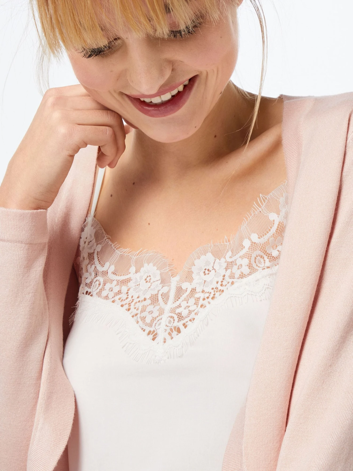 Kaffe Boleros Bolero Astrid Dames Perzik 4 Kaffe Boleros Bolero Astrid Dames Perzik - Afbeelding 2