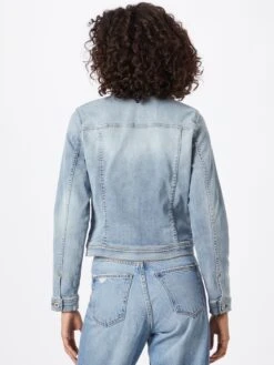 ICHI Spijkerjasjes Tussenjas IHSTAMPE JA Dames Blauw -Winterkledingwinkel Voor Dames 9a66b409399768df8d82a7610922f570