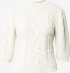 Fijngebreide Truien Trui EVELYN Dames Wit