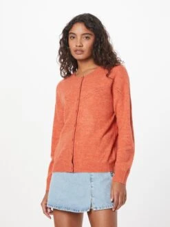 Vesten Gebreid Vest RONCOLPULF Dames Koraal -Winterkledingwinkel Voor Dames 9b0013c7d8374a52cf328e76b197e759