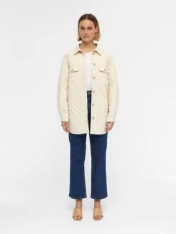 Object Tussenjassen Tussenjas Randy Dames Crème -Winterkledingwinkel Voor Dames 9b3d754737bcde1ce2f3caa5561966ae