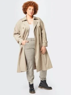 PERSONA BY MARINA RINALDI Trenchcoats Tussenmantel TIMO Dames Lichtbeige 11 PERSONA BY MARINA RINALDI Trenchcoats Tussenmantel TIMO Dames Lichtbeige -Winterkledingwinkel Voor Dames 9e23f39011441843ac558a94c8510207