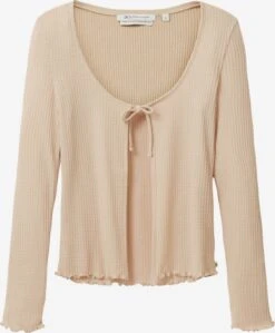 TOM TAILOR Denim Boleros Bolero Dames Beige