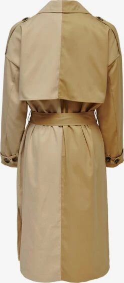 ONLY Trenchcoats Tussenmantel Betty Dames Beige / Donkerbeige -Winterkledingwinkel Voor Dames 9f1364c3514a1be68a577b3307267238