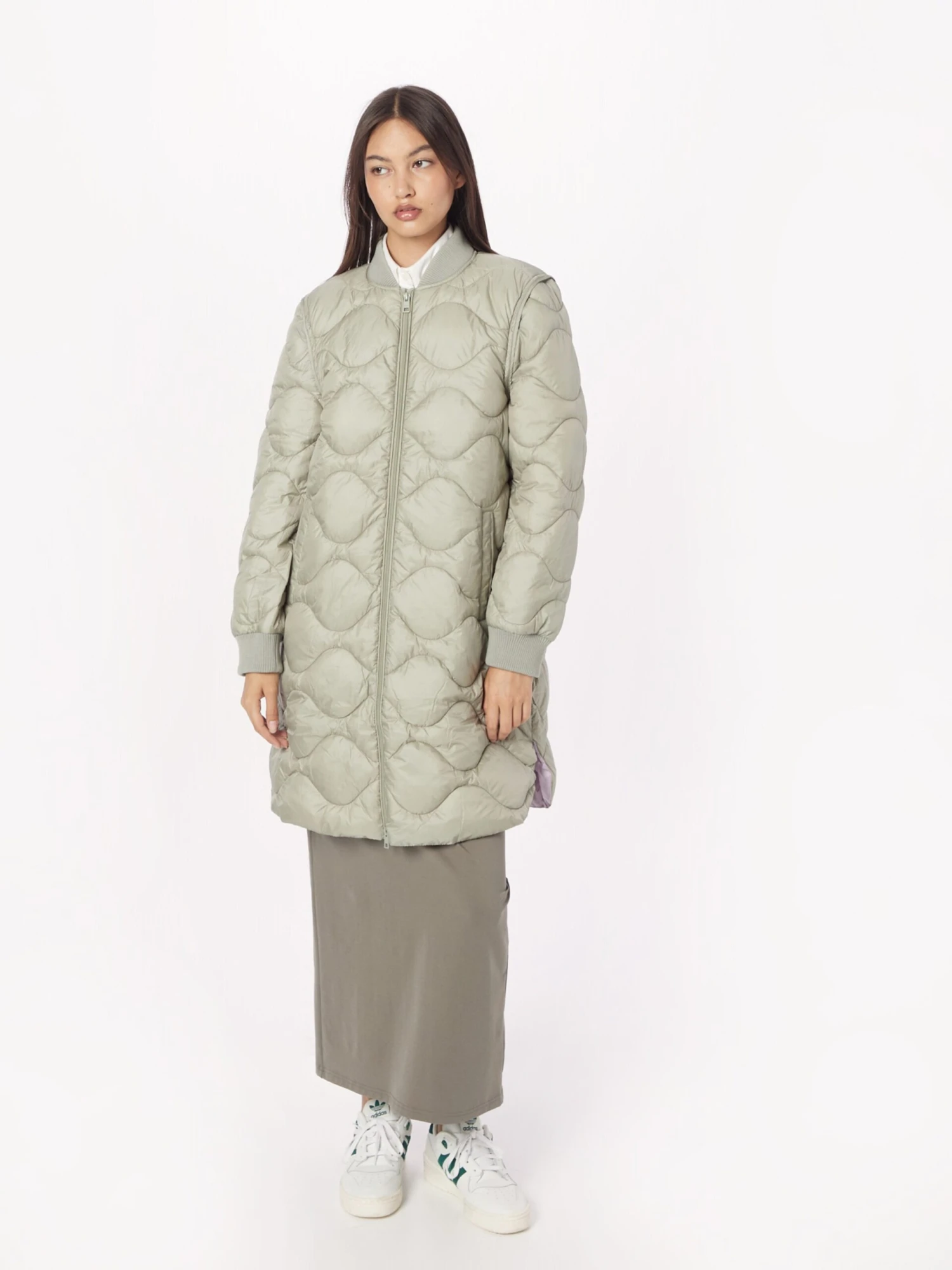 ESPRIT Korte Mantels Tussenmantel Dames Mintgroen 5 ESPRIT Korte Mantels Tussenmantel Dames Mintgroen - Afbeelding 3