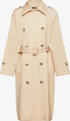 ESPRIT Trenchcoats Tussenmantel Dames Sand