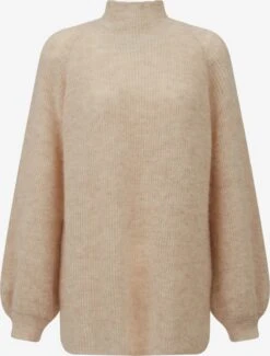 Lexington Oversized Truien Oversized Trui Ebba Dames Beige