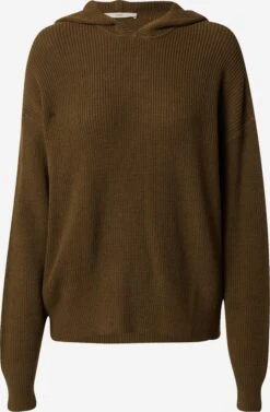 ESPRIT Hoodies Trui Dames Ombergrijs