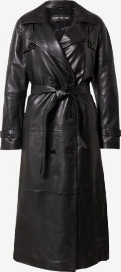 Freaky Nation Trenchcoats Tussenmantel Desire Dames Zwart