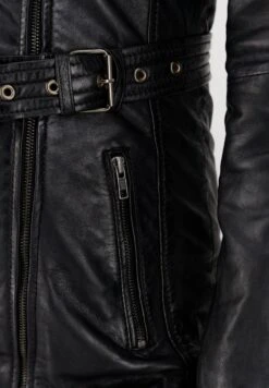 Leren Jassen Tussenjas Milou Dames Zwart -Winterkledingwinkel Voor Dames a726efc4c130cb86c27c61b6582a5842