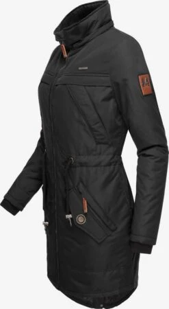 Marikoo Parkas Winterparka Kamii Dames Zwart -Winterkledingwinkel Voor Dames a86d14c26b77aaeb189fb09b90bd2203