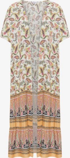 Ponchos & Kimonos Kimono Dames Beige / Crème