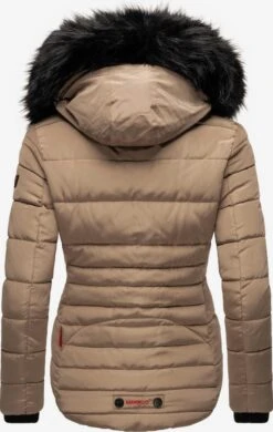 Marikoo Gewatteerde Jassen Winterjas Lotusblüte Dames Bruin -Winterkledingwinkel Voor Dames aa493ec8a84ba118fe62778a0242d64a