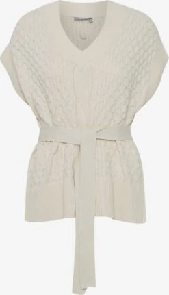 Fransa Truien Zonder Mouwen Trui Frsusann Dames Beige