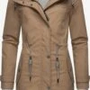 Regenjassen Functionele Jas L60042 Dames Beige -Winterkledingwinkel Voor Dames ad17413bfc4075a8d1fbecf5face4bf7