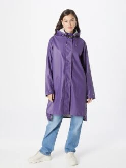 ILSE JACOBSEN Regenmantels Functionele Mantel Dames Donkerlila -Winterkledingwinkel Voor Dames ae497f16b0050a7a0ebd923ebb07732e