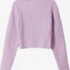 BERSHKA Basic Truien Trui Dames Mauve 2 BERSHKA Basic Truien Trui Dames Mauve -Winterkledingwinkel Voor Dames af39375288e7ff56e15175c2678c5e74