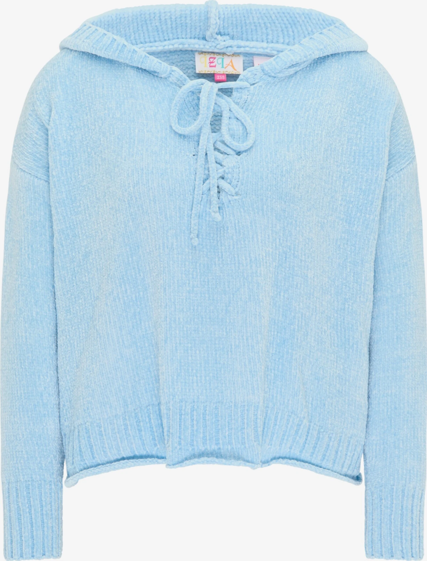 IZIA Hoodies Trui Dames Lichtblauw 3 IZIA Hoodies Trui Dames Lichtblauw