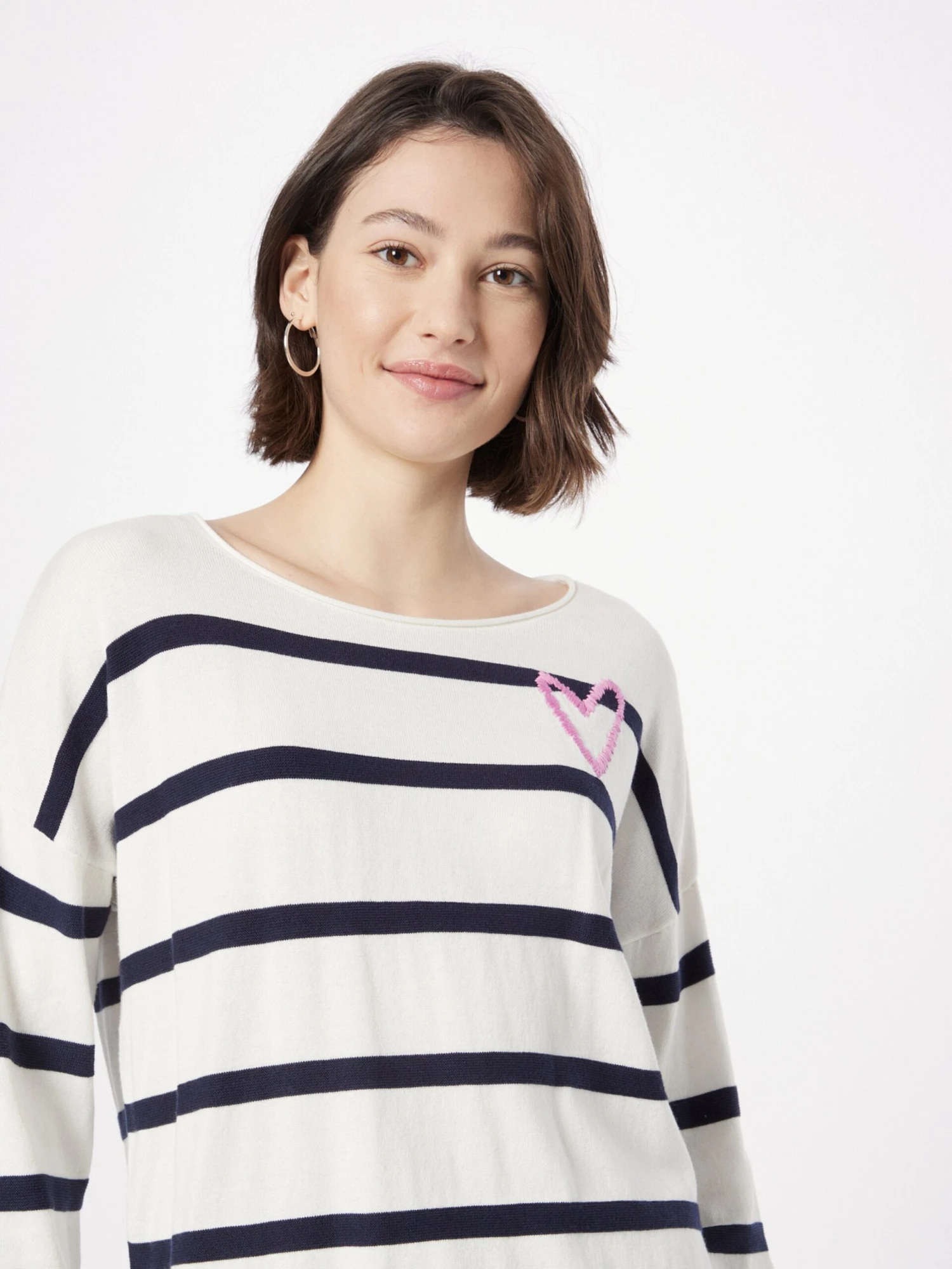 Fijngebreide Truien Trui Samy Dames Wit 4 Fijngebreide Truien Trui Samy Dames Wit - Afbeelding 2