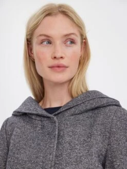 Vero Moda Korte Mantels Tussenmantel Dames Smoky Blue -Winterkledingwinkel Voor Dames b278fc01bbbb61fc1e84f454964daf60