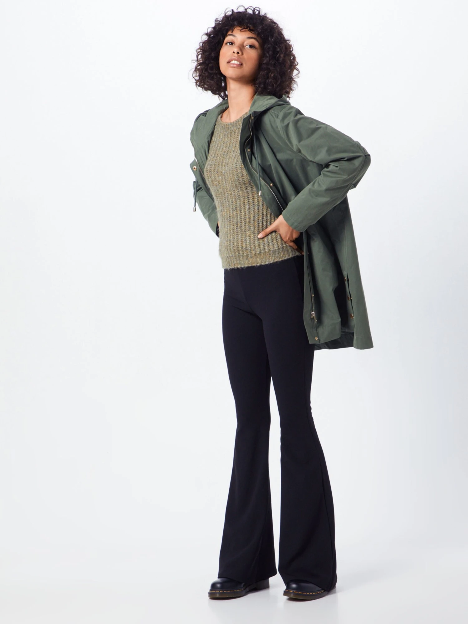 Soyaconcept Tussenmantels Tussenmantel SC Enigma 1 Dames Donkergroen 6 Soyaconcept Tussenmantels Tussenmantel SC Enigma 1 Dames Donkergroen - Afbeelding 4