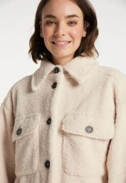 MyMO Tussenmantels Tussenmantel Dames Wolwit -Winterkledingwinkel Voor Dames b54517788a7fb5ff8c615268b137ffef