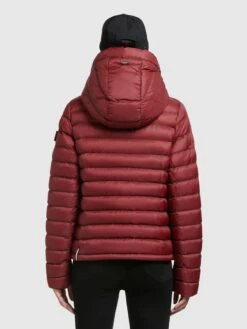 Khujo Winterjassen Winterjas Lona Shine Dames Roestrood -Winterkledingwinkel Voor Dames b8b299b3135b28665cdbb3ae9313af7b