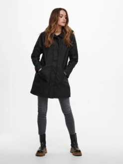 ONLY Regenjassen Functionele Jas Sally Dames Zwart -Winterkledingwinkel Voor Dames b8ecce5028b2ba272ec13b60f85b5c82