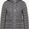 Faina Winterjassen Winterjas Dames Donkergrijs -Winterkledingwinkel Voor Dames ba2e841981c03a9aac3888d6cdaeada9