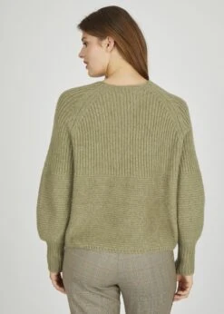 Oversized Truien Oversized Trui Charlene Dames Olijfgroen -Winterkledingwinkel Voor Dames ba37f4c0d6b008c79c43f8838dda0d35