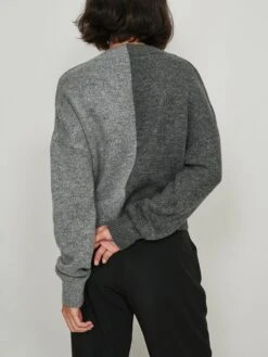 NA-KD Fijngebreide Truien Trui Dames Grijs Gemêleerd -Winterkledingwinkel Voor Dames bb6203448e96ab62841540cacf284f0c