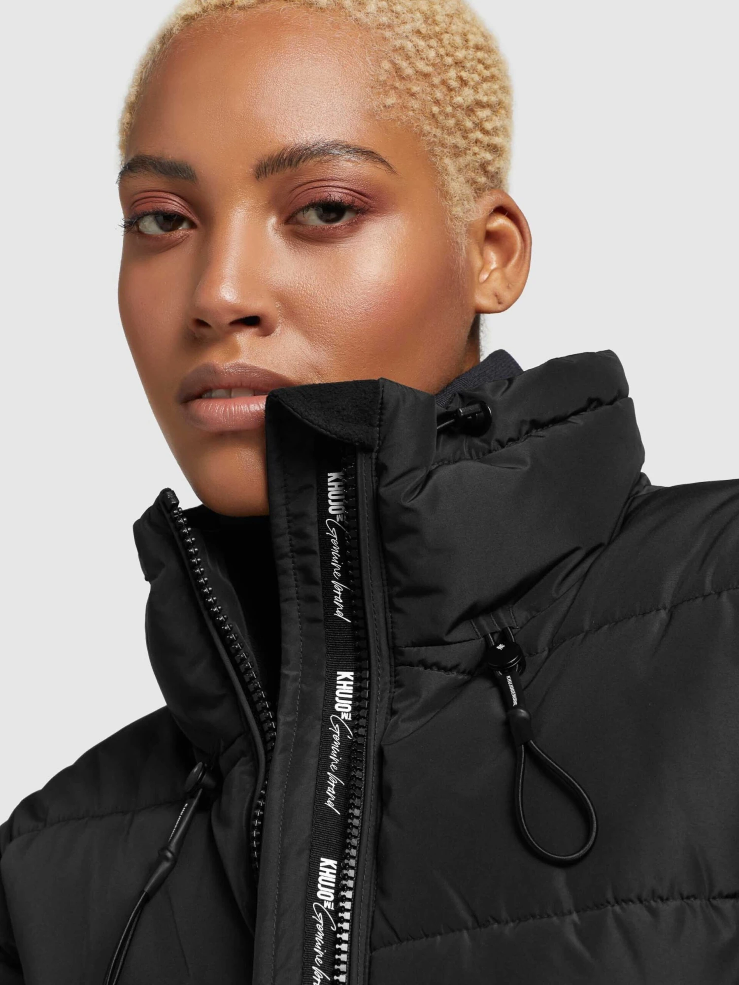 Khujo Winterjassen Winterjas Tuba Dames Zwart 10 Khujo Winterjassen Winterjas Tuba Dames Zwart - Afbeelding 8