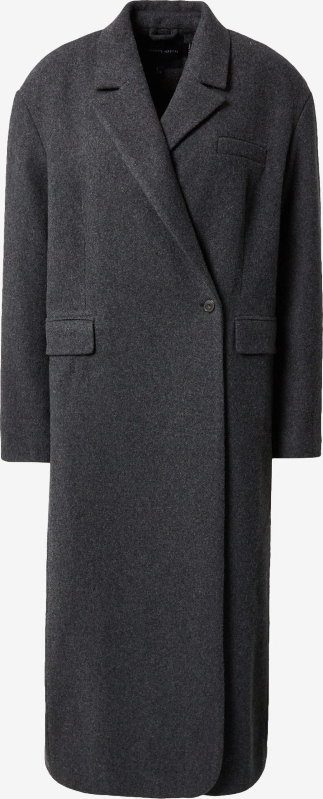 Birgitte Herskind Wollen Mantels Tussenmantel Wanda Dames Grijs Gemêleerd 3 Birgitte Herskind Wollen Mantels Tussenmantel Wanda Dames Grijs Gemêleerd