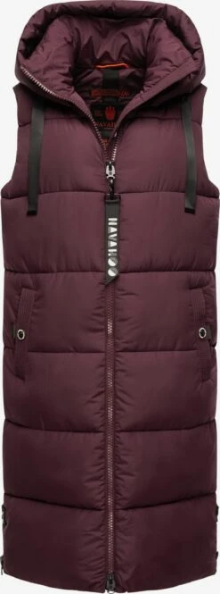 Navahoo Bodywarmers Bodywarmer Dames Bordeaux -Winterkledingwinkel Voor Dames c30f7ed967fd11b85cb08e083e52747e
