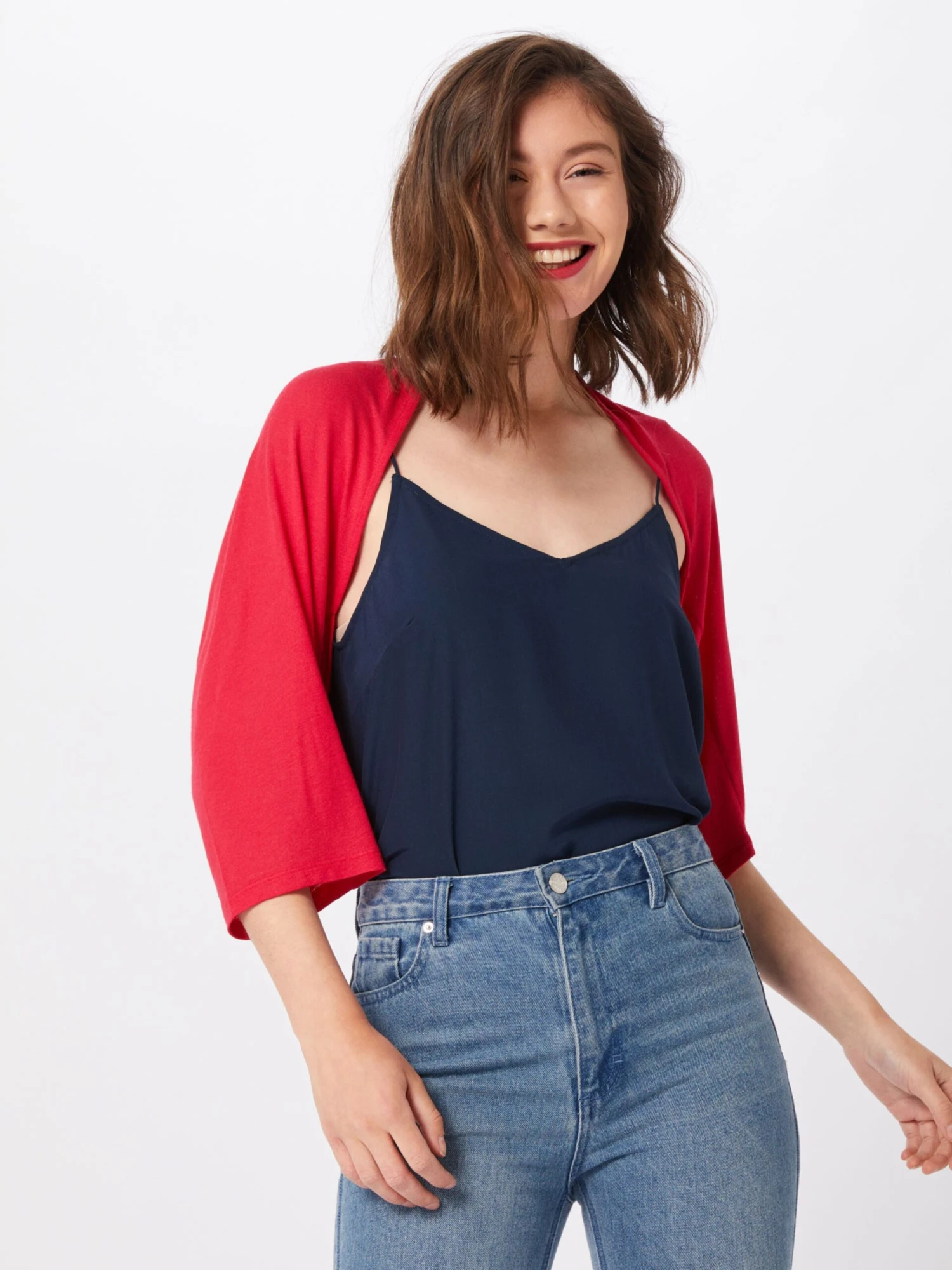 Comma Boleros Bolero Dames Cranberry 5 Comma Boleros Bolero Dames Cranberry - Afbeelding 3