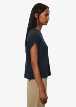 Marc O'Polo Truien Zonder Mouwen Trui Dames Navy -Winterkledingwinkel Voor Dames c6d9386d70cabdfd15dc58e0464aba7d