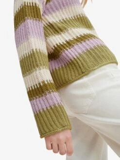 Tom Tailor Fijngebreide Truien Trui Dames Crème / Olijfgroen 13 Tom Tailor Fijngebreide Truien Trui Dames Crème / Olijfgroen -Winterkledingwinkel Voor Dames c6fc72f545e28ec8cade8ff35939e6cb